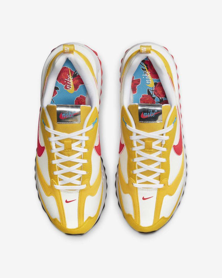 Zapatillas Nike Air Max Dawn Hombre Blancas Rojas | MBZDY-7629