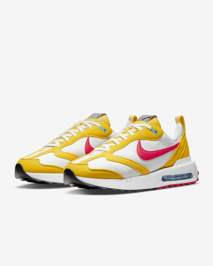 Zapatillas Nike Air Max Dawn Hombre Blancas Rojas | MBZDY-7629