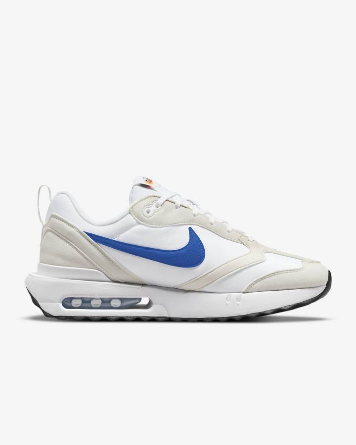 Zapatillas Nike Air Max Dawn Hombre Blancas Beige Claro Negras Azul Real | WPEIY-4269