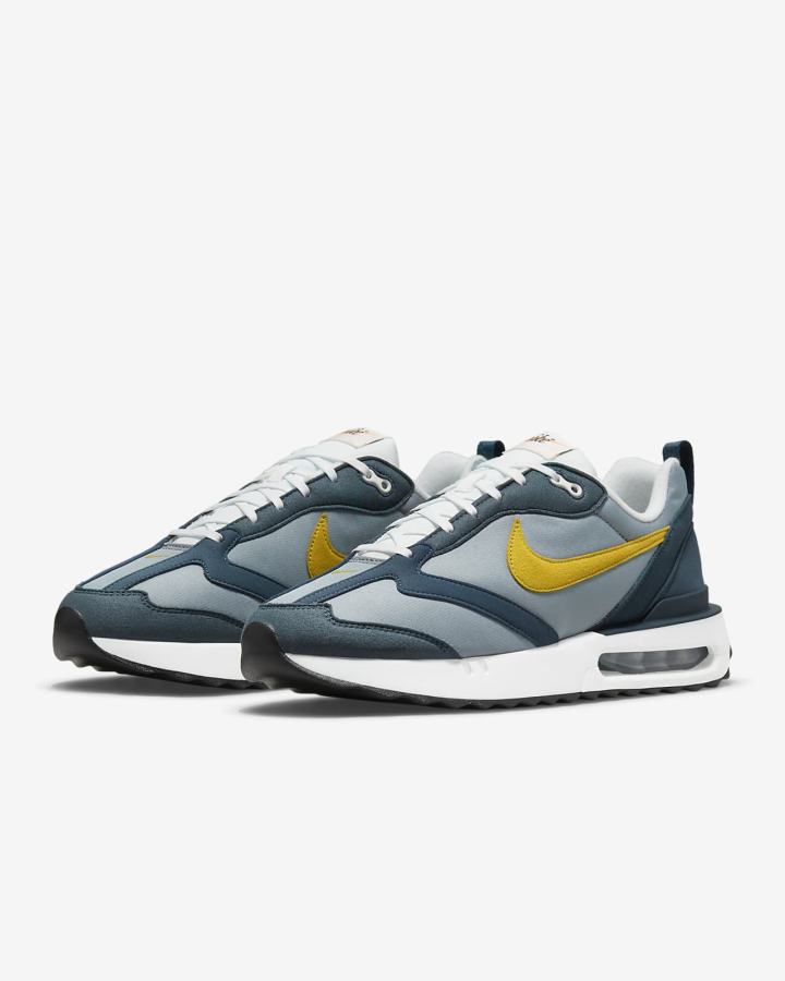 Zapatillas Nike Air Max Dawn Hombre Gris Azul Marino Beige Claro Verde Menta | JUHOK-1652
