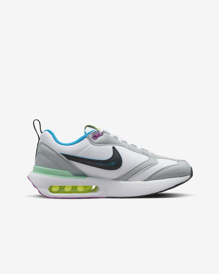 Zapatillas Nike Air Max Dawn Kids Niña Blancas Azules Gris Negras | PWCFD-1097