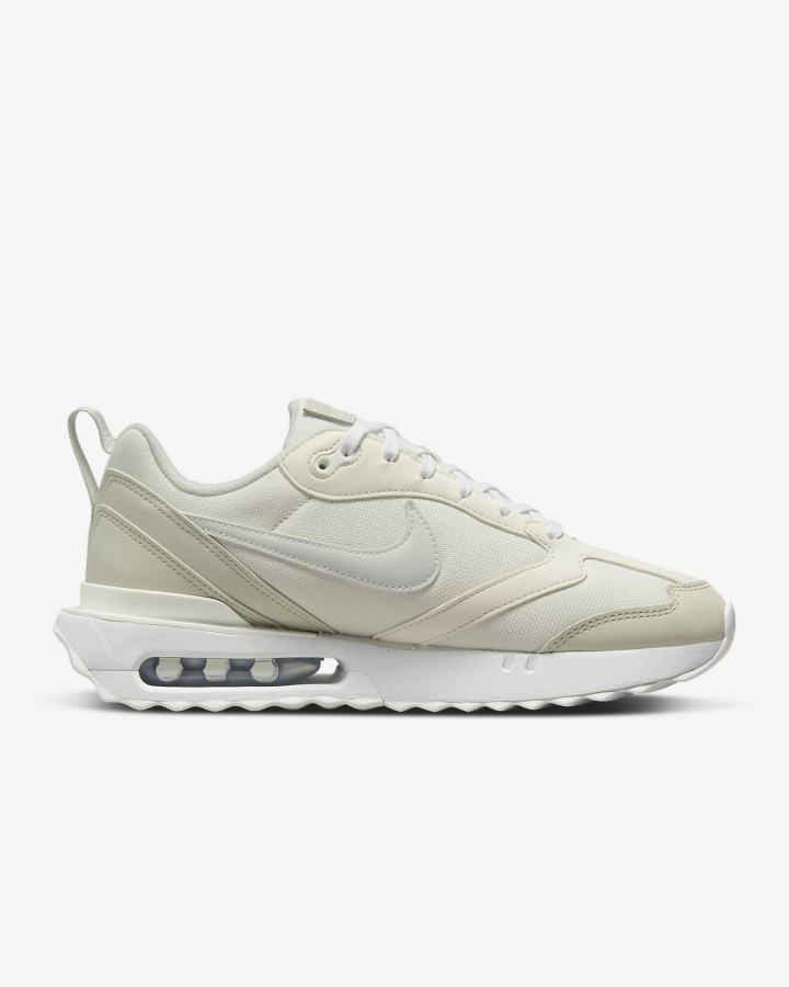 Zapatillas Nike Air Max Dawn Mujer Beige Claro Blancas | SGCHE-9054