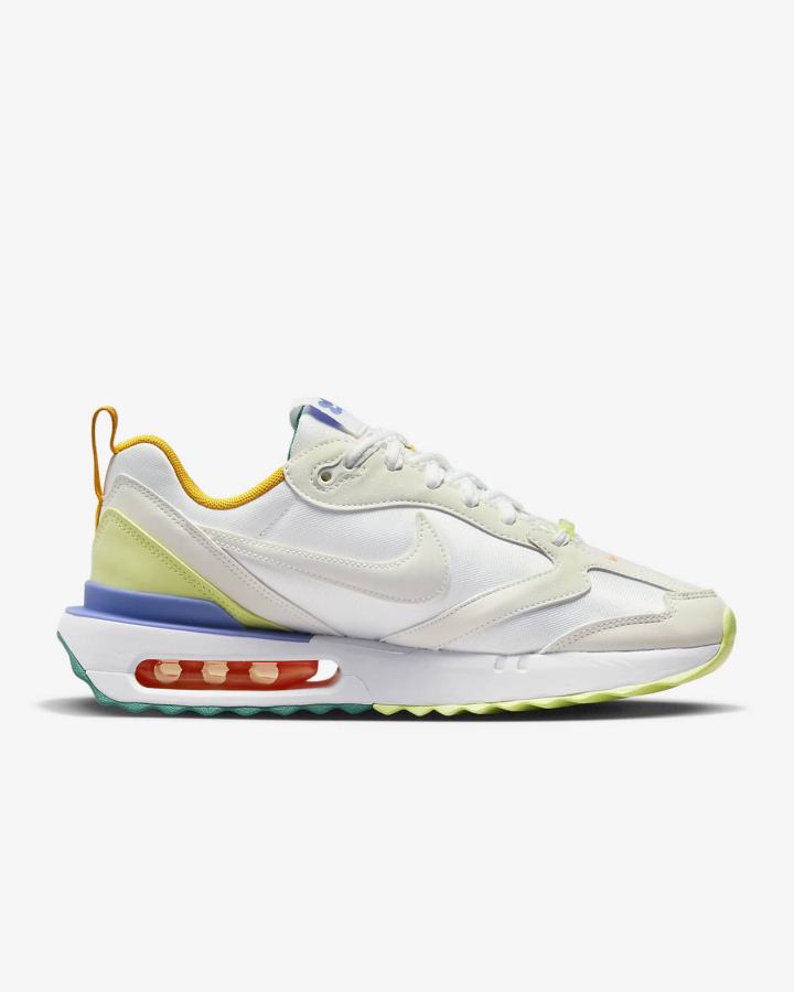 Zapatillas Nike Air Max Dawn Mujer Blancas Verde Claro Coral Creme | ZPQFL-0476