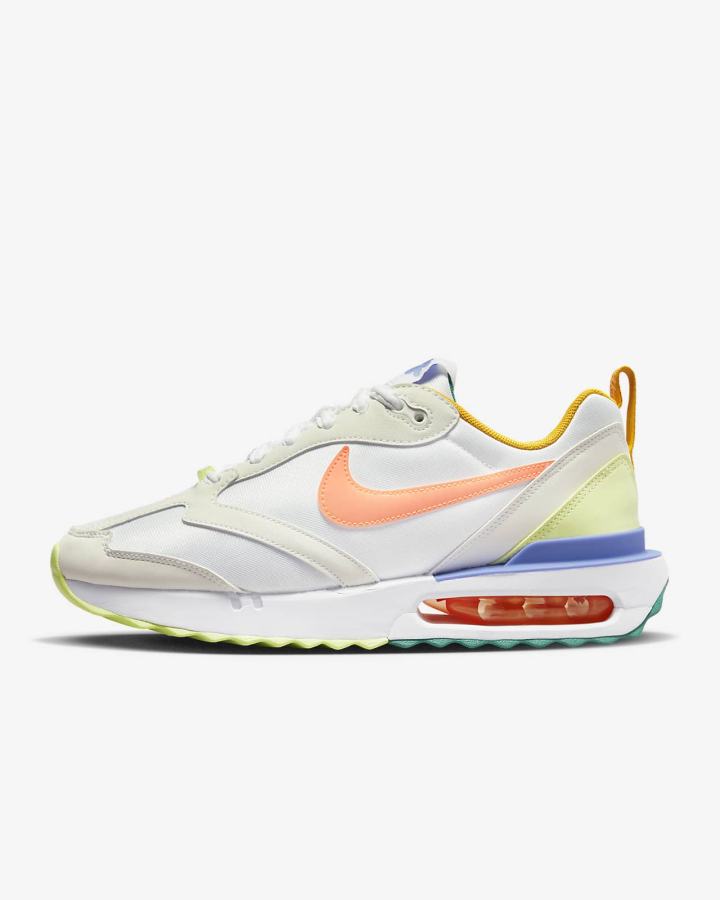 Zapatillas Nike Air Max Dawn Mujer Blancas Verde Claro Coral Creme | ZPQFL-0476