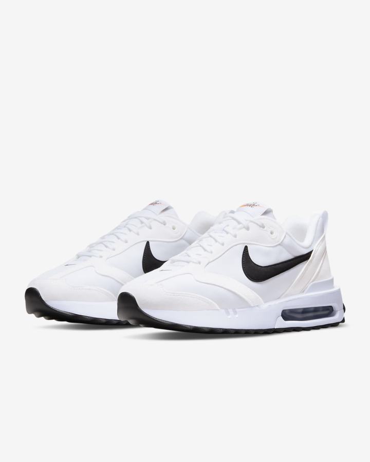 Zapatillas Nike Air Max Dawn Mujer Blancas Naranjas Negras | ZXVRM-1036