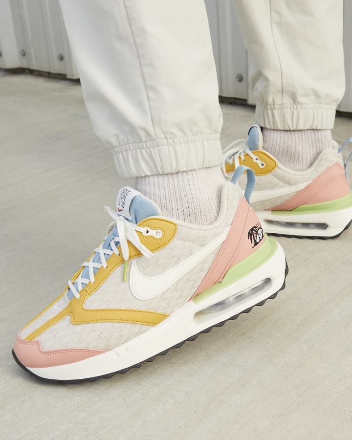 Zapatillas Nike Air Max Dawn Mujer Marrones Claro Doradas | HVGAB-6925