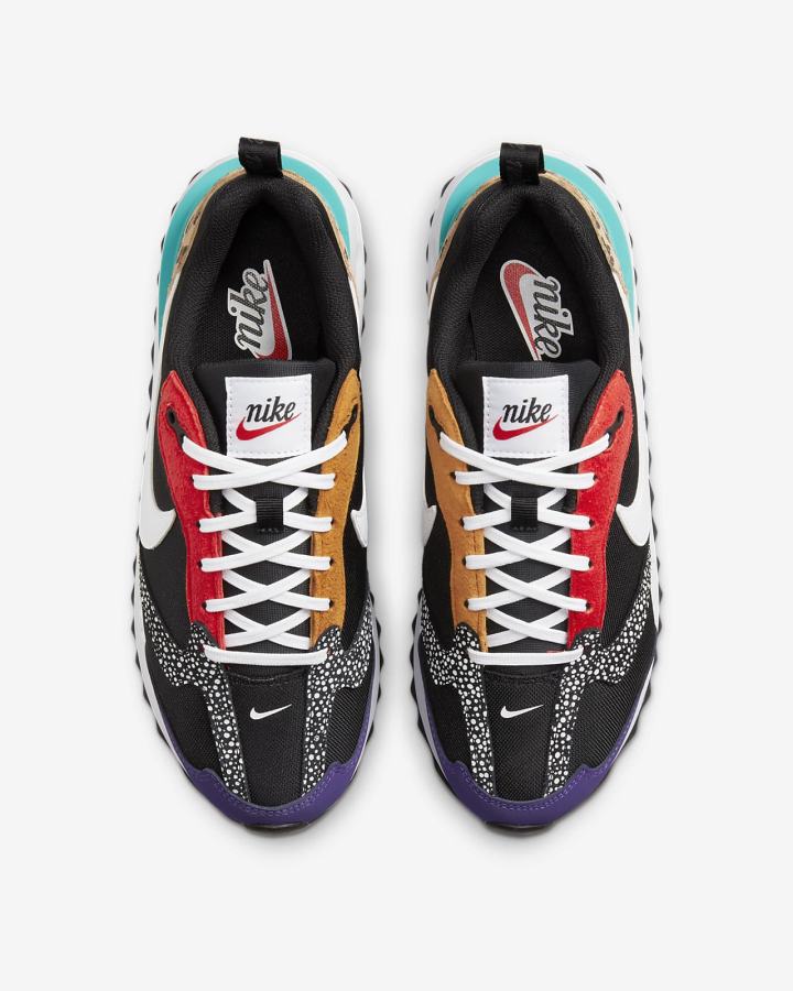 Zapatillas Nike Air Max Dawn Mujer Negras Rojas Moradas Blancas | FUKLC-2470