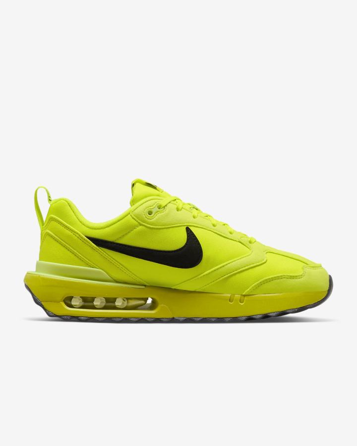 Zapatillas Nike Air Max Dawn Mujer Verde Limón Claro Negras | OZWSB-2304