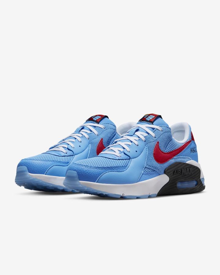 Zapatillas Nike Air Max Excee Hombre Azules Blancas Negras Rojas | NGCMZ-5361