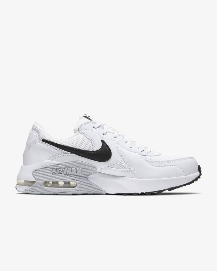 Zapatillas Nike Air Max Excee Hombre Blancas Plateadas Negras | DKATX-6591