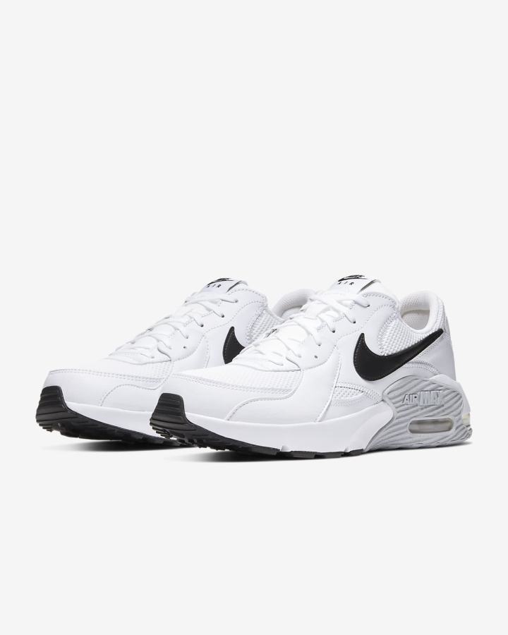 Zapatillas Nike Air Max Excee Hombre Blancas Plateadas Negras | DKATX-6591