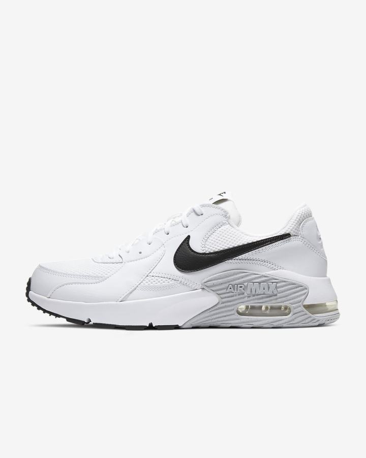 Zapatillas Nike Air Max Excee Hombre Blancas Plateadas Negras | DKATX-6591