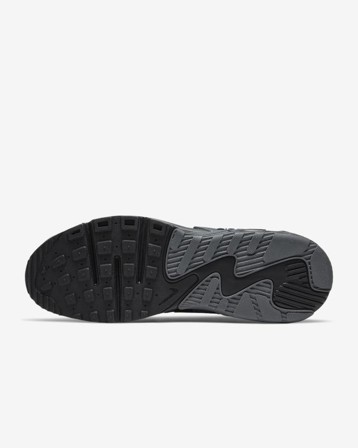 Zapatillas Nike Air Max Excee Hombre Negras Gris Oscuro Negras | GCSUW-1946