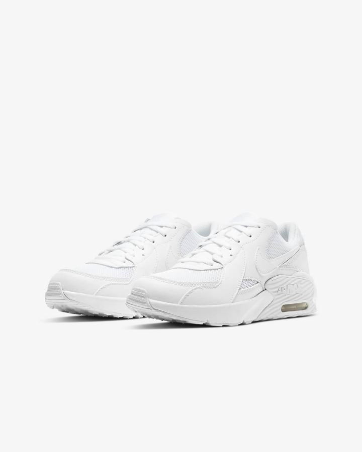 Zapatillas Nike Air Max Excee Kids Niña Blancas | SRGBZ-9172