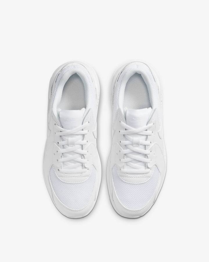 Zapatillas Nike Air Max Excee Kids Niño Blancas | IYCKX-3692