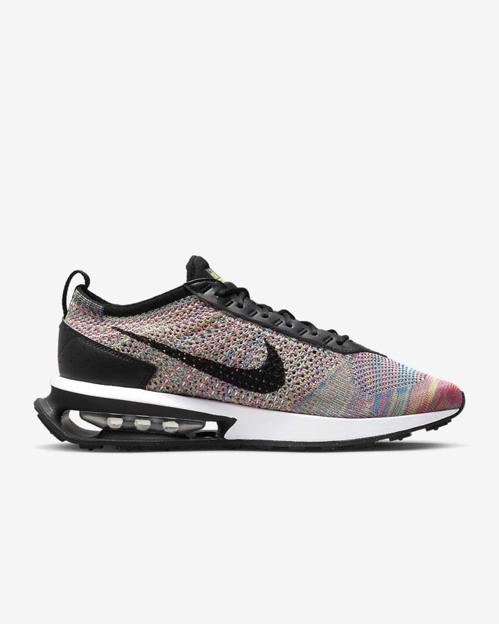 Zapatillas Nike Air Max Flyknit Racer Hombre Verde Rosas Azules Negras | CUZNA-6571