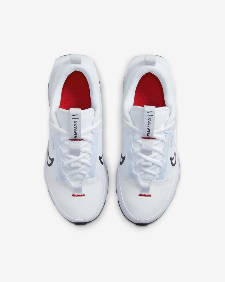 Zapatillas Nike Air Max INTRLK Kids Niña Blancas Rojas Negras | PTXJW-5634