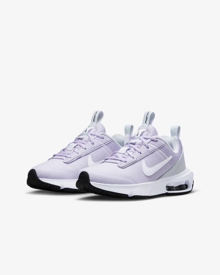 Zapatillas Nike Air Max INTRLK Lite Kids Niño Moradas Plateadas Blancas | GJQVX-2187
