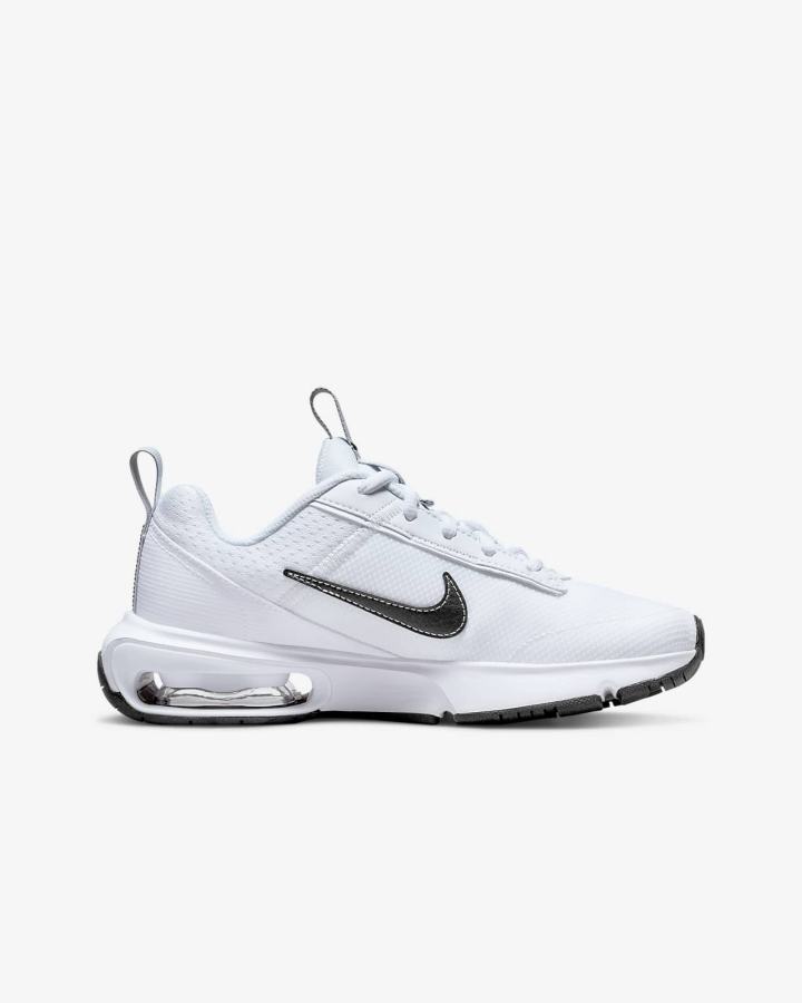 Zapatillas Nike Air Max INTRLK Lite Kids Niña Blancas Gris Negras | TNAZK-3087