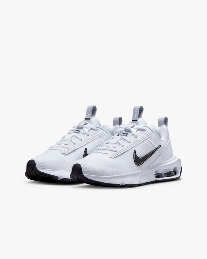 Zapatillas Nike Air Max INTRLK Lite Kids Niña Blancas Gris Negras | TNAZK-3087
