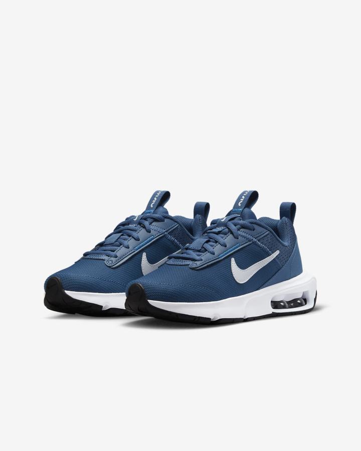 Zapatillas Nike Air Max INTRLK Lite Kids Niño Azul Marino Azules Claro Negras Blancas | XMKVL-9476