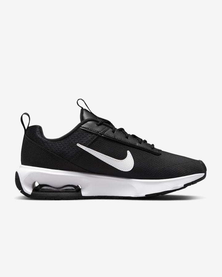 Zapatillas Nike Air Max INTRLK Lite Mujer Negras Gris Oscuro Blancas | UZEFR-1260