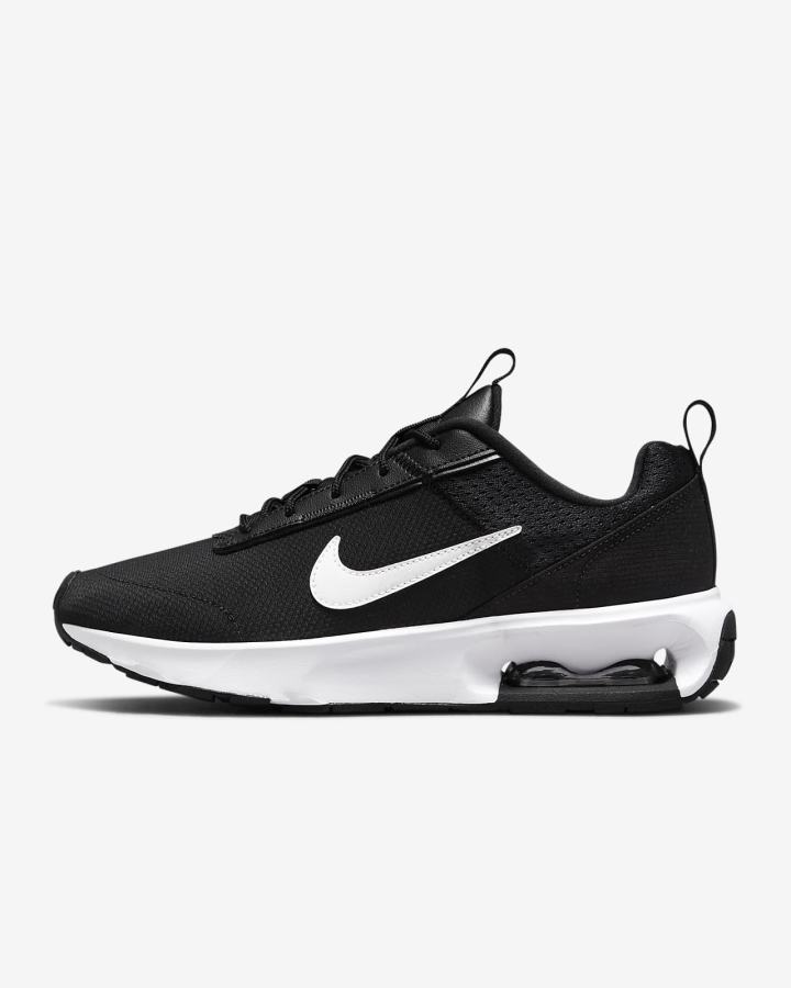 Zapatillas Nike Air Max INTRLK Lite Mujer Negras Gris Oscuro Blancas | UZEFR-1260