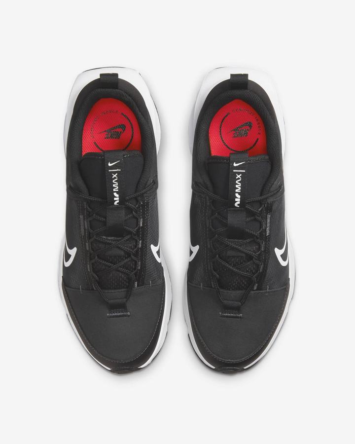 Zapatillas Nike Air Max INTRLK Mujer Negras Gris Oscuro Rojas Claro Blancas | RMIVX-8607