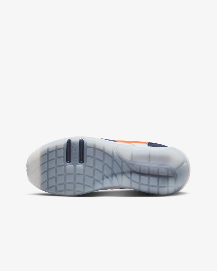 Zapatillas Nike Air Max Motif Kids Niña Beige Azul Marino Blancas Rojas | AYIDC-2649