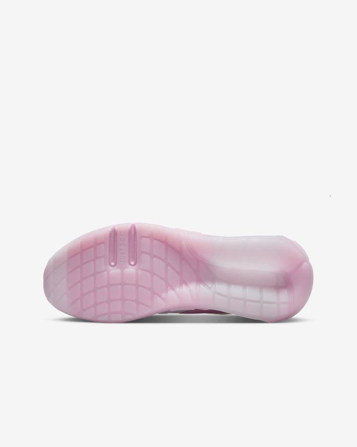 Zapatillas Nike Air Max Motif Kids Niña Blancas Rosas | HFKVB-3416