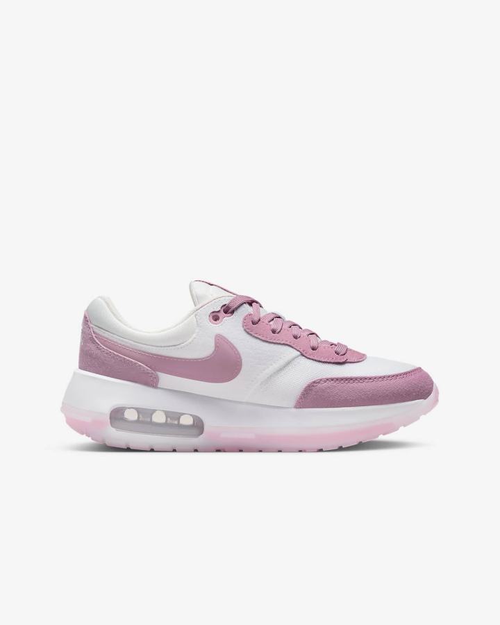 Zapatillas Nike Air Max Motif Kids Niña Blancas Rosas | HFKVB-3416