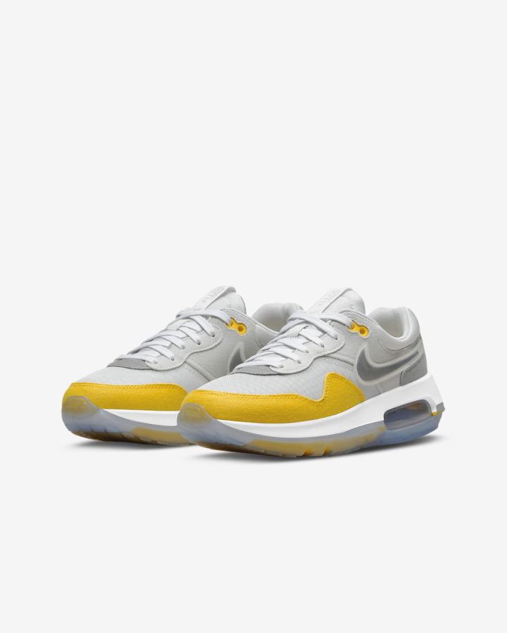 Zapatillas Nike Air Max Motif Kids Niña Gris Gris Claro Negras | MFEPR-5798