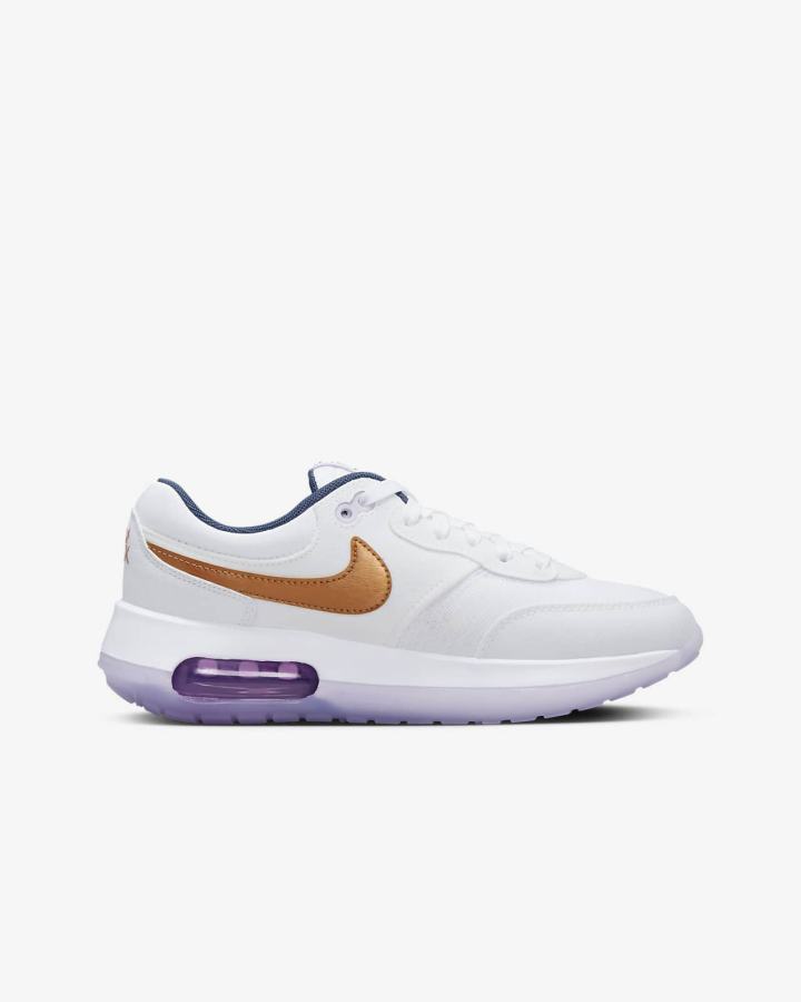 Zapatillas Nike Air Max Motif Kids Niña Blancas Azul Marino Moradas Metal Cobra | SYBXJ-4257