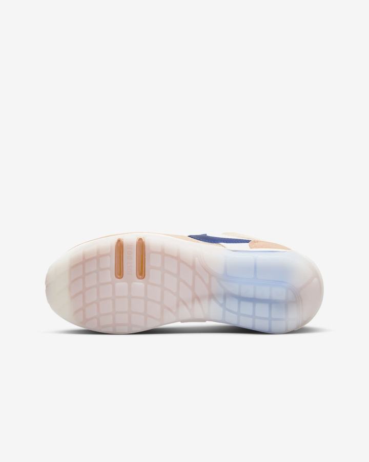 Zapatillas Nike Air Max Motif Kids Niña Amarillo Oscuro Azul Real | TLYXK-4936