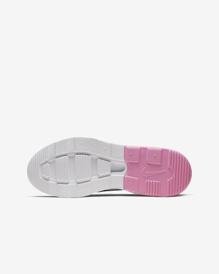 Zapatillas Nike Air Max Motion 2 Kids Niña Negras Rosas Blancas Metal Plateadas | KTECP-0527