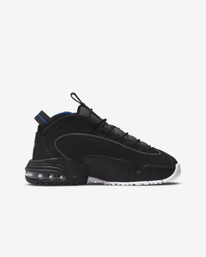 Zapatillas Nike Air Max Penny Kids Niño Blancas Negras Azul Real | LFZDT-5106