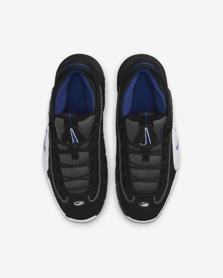 Zapatillas Nike Air Max Penny Kids Niño Blancas Negras Azul Real | LFZDT-5106