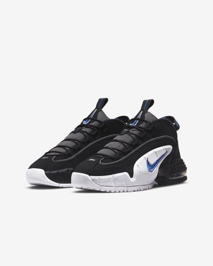 Zapatillas Nike Air Max Penny Kids Niño Blancas Negras Azul Real | LFZDT-5106