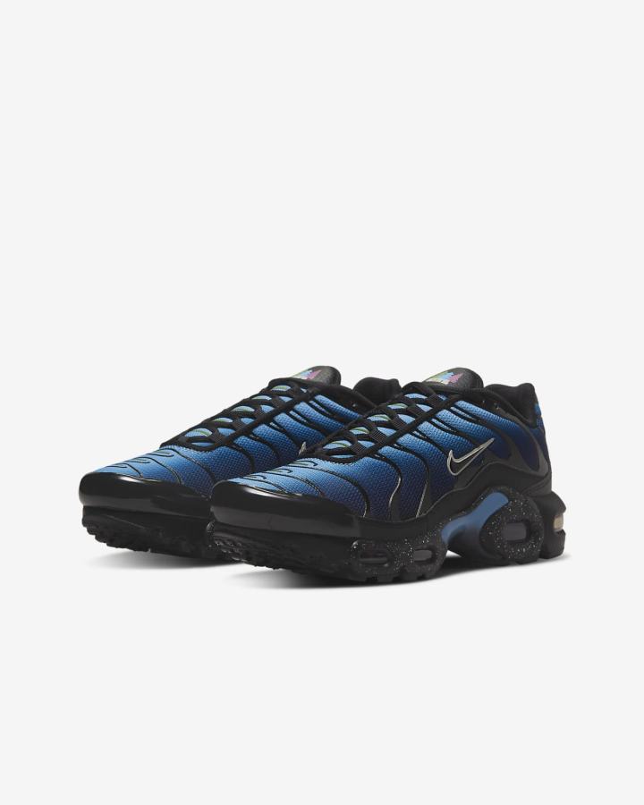 Zapatillas Nike Air Max Plus Kids Niña Negras Azules Burdeos Claro | IDHPB-4971