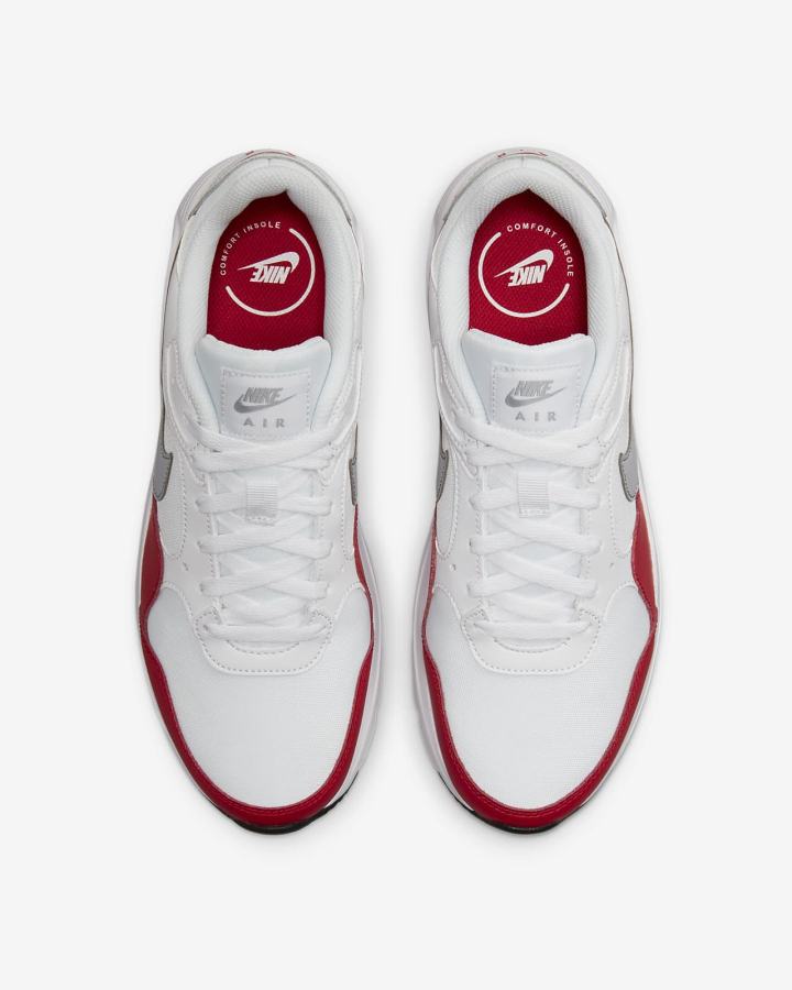 Zapatillas Nike Air Max SC Hombre Blancas Rojas Negras Gris | RJASC-6123