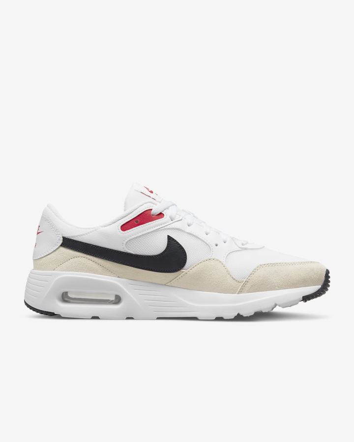 Zapatillas Nike Air Max SC Hombre Blancas Rojas Negras | YREKI-7913