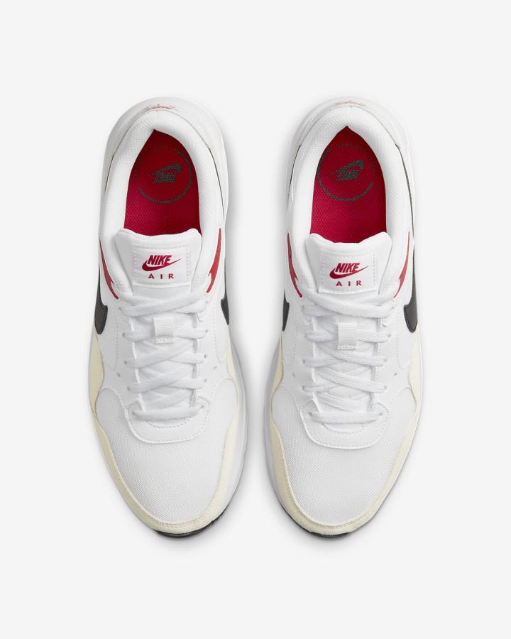Zapatillas Nike Air Max SC Hombre Blancas Rojas Negras | YREKI-7913