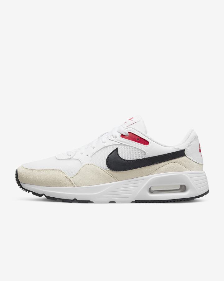 Zapatillas Nike Air Max SC Hombre Blancas Rojas Negras | YREKI-7913