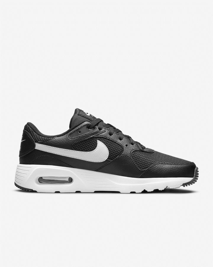 Zapatillas Nike Air Max SC Hombre Negras Blancas | KVDFX-5271