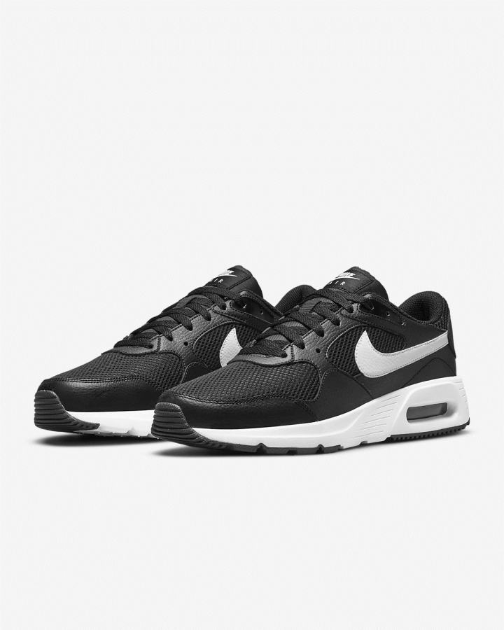 Zapatillas Nike Air Max SC Hombre Negras Blancas | KVDFX-5271