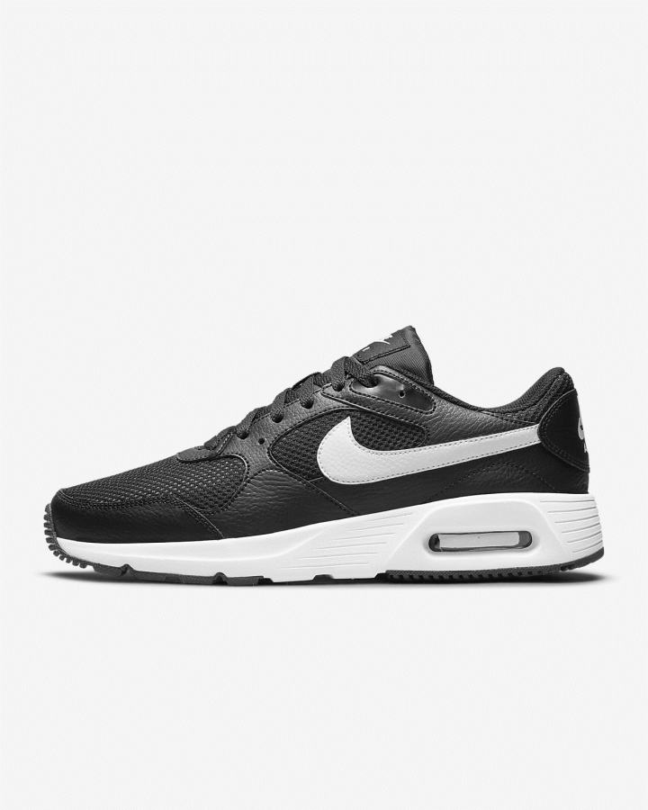 Zapatillas Nike Air Max SC Hombre Negras Blancas | KVDFX-5271