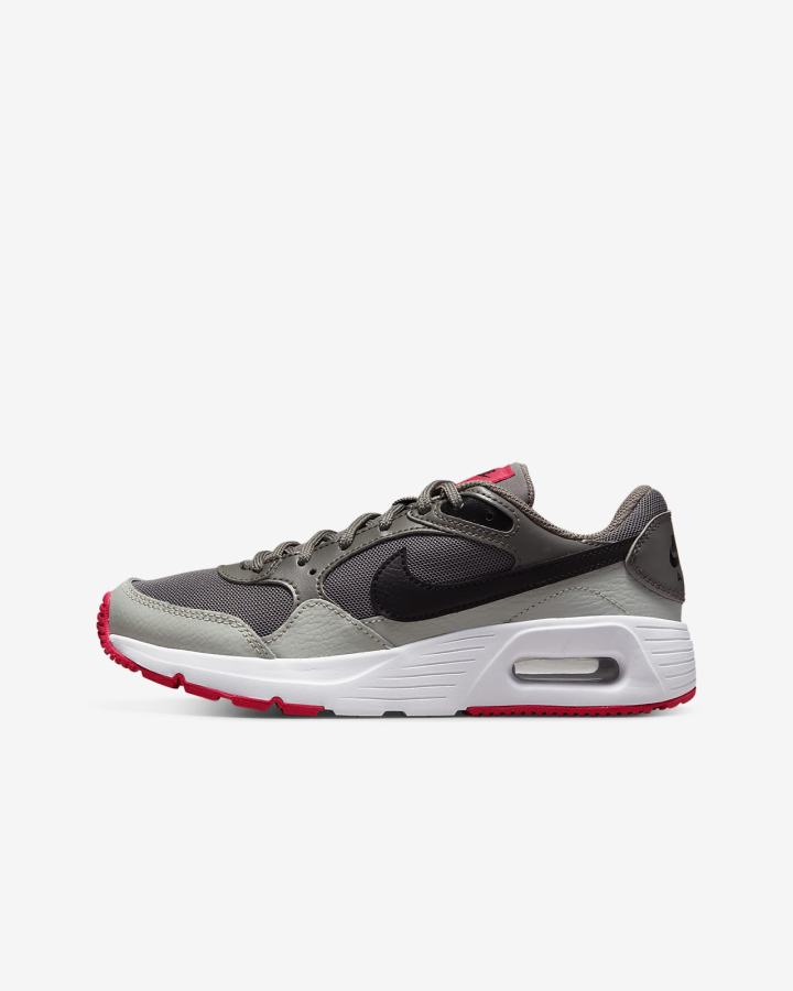 Zapatillas Nike Air Max SC Kids Niña Gris Azules Gris Plateadas Negras | NDORU-7160