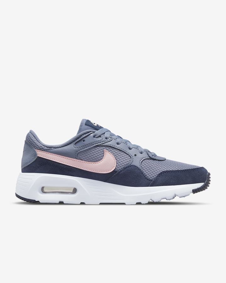 Zapatillas Nike Air Max SC Mujer Azul Marino Blancas | MXCFR-2875