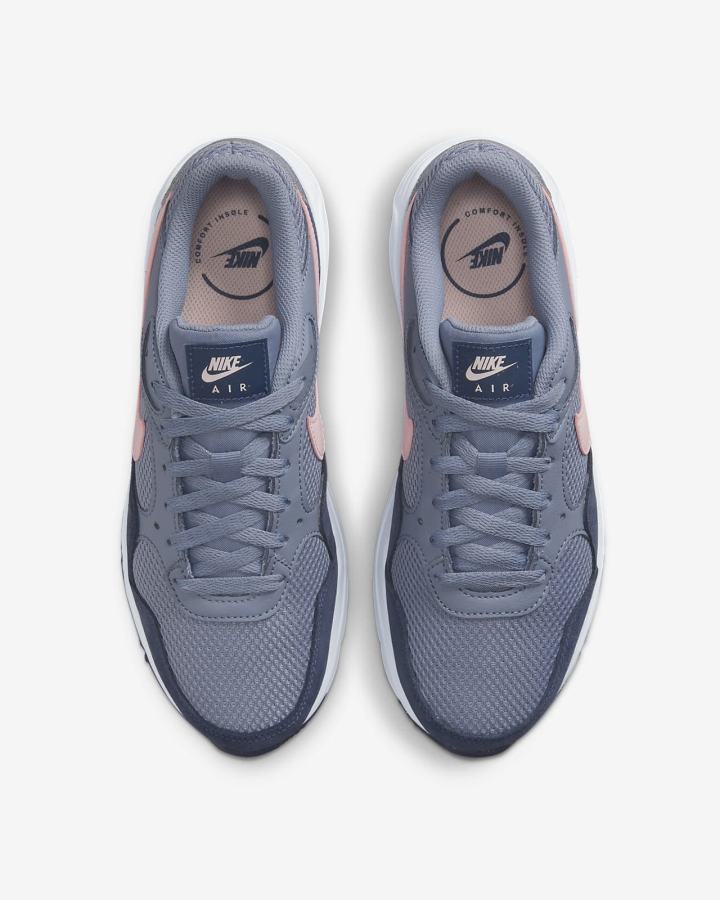 Zapatillas Nike Air Max SC Mujer Azul Marino Blancas | MXCFR-2875