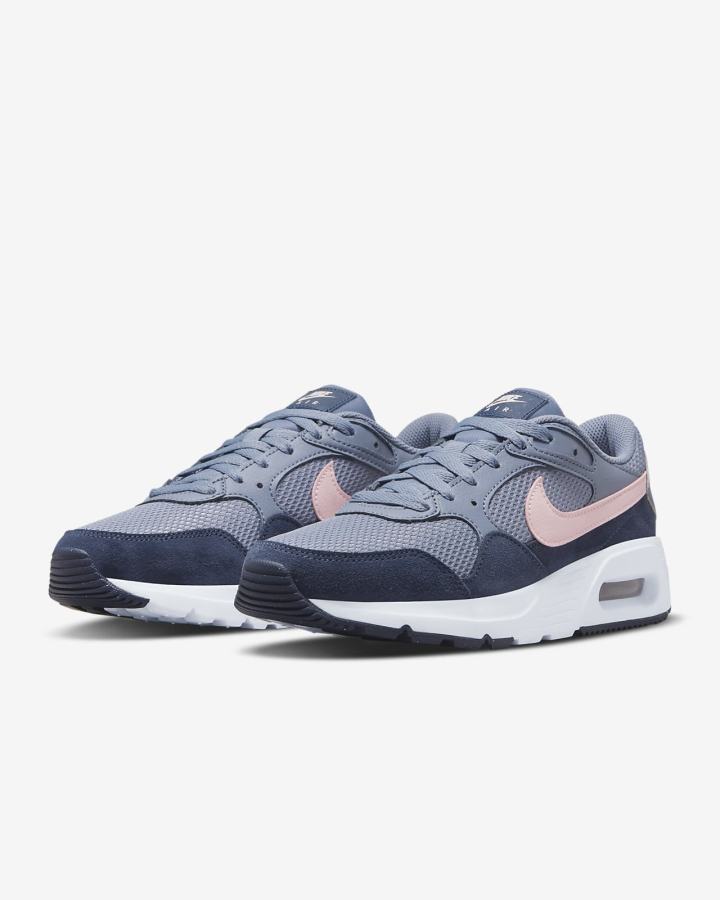 Zapatillas Nike Air Max SC Mujer Azul Marino Blancas | MXCFR-2875